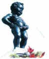 Brukselski Manneken Pis.